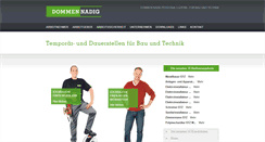 Desktop Screenshot of dommen-nadig.ch